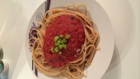 Spaghete picante. Reţetă de post