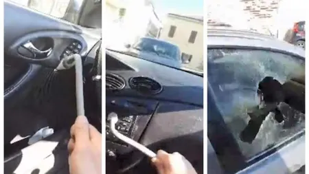 Un român şi-a distrus maşina Live pe Facebook, după ce a fost confiscată de poliţie