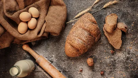 Pâine de casă cu mac