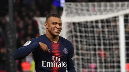 Mbappe cerşeşte un gol de la Liga Profesionistă. 