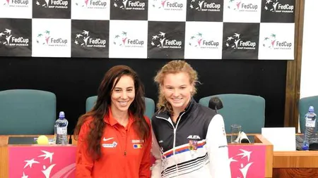 Katerina Siniakova - Mihaela Buzărnescu 6-4, 6-2 şi Cehia egalează România în Fed Cup: 2-2. Meciul de dublu decide SEMIFINALISTA