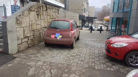 Bilet viral în parcare: 