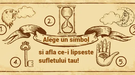 Alege un simbol şi află ce-i lipseşte sufletului tău!