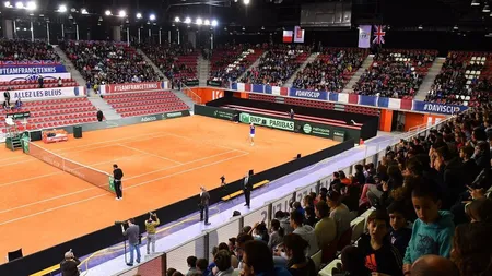 FRANTA ROMANIA FED CUP. Meciul din semifinale se joacă la Rouen, pe ZGURĂ