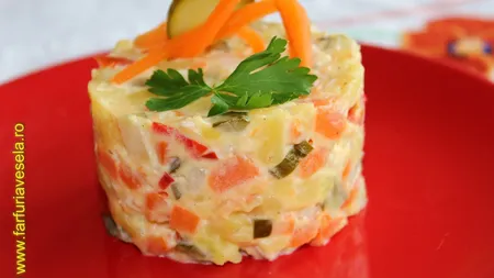 Salata boeuf, reţeta perfectă de Paşte 2020. Ingrediente şi mod de preparare
