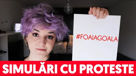 SIMULARE ROMANA BACALAUREAT 2019: Protestul 