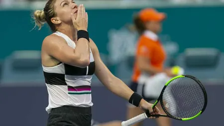 Simona Halep a ratat revenirea pe locul 1 WTA după ce a fost spulberată de Karolina Pliskova la Miami: 5-7, 1-6