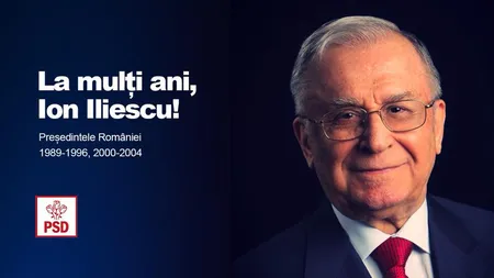 Ion Iliescu împlineşte 89 de ani. Dragnea: Unul dintre oamenii care au făcut România de astăzi posibilă. Urări de la PSD