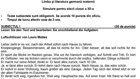 Simulare BAC 2019. Elevii aparţinând minorităţilor naţionale susţin marţi proba la limba maternă