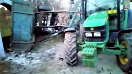 Cazul unui băieţel lovit de remorca unui tractor, în atenţia Protecţiei Copilului