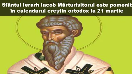 CALENDAR ORTODOX 2019: Ce sfinţi sunt pomeniţi joi