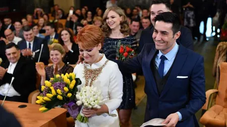 Loredana Groza a cântat la nunta Olguţei Vasilescu cu Claudiu Manda. Ce au făcut mirii la o melodie de dragoste VIDEO