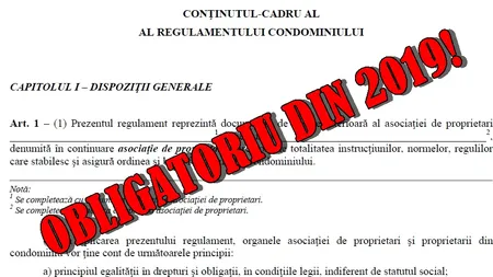 SCHIMBARE MAJORĂ pentru toţi locuitorii de la bloc. Amenzile sunt uriaşe. DOCUMENT
