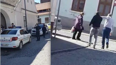 Hoţ prins după o urmărire ca în filme la Sibiu. A furat dintr-un magazin de bijuterii VIDEO