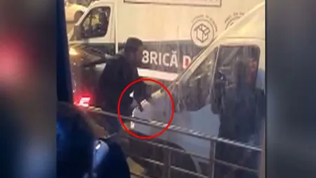 Răsturnare de situaţie în cazul pistolarului filmat în Bucureşti. Bărbatul este poliţist şi se afla în misiune