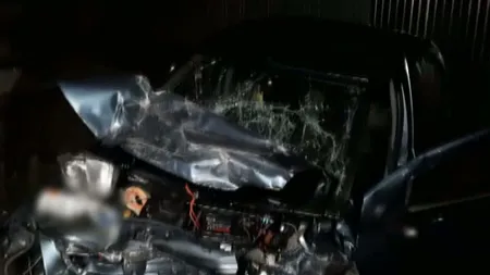 Accident grav, provocat de un şofer beat. Două persoane sunt rănite