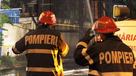 O femeie a murit într-un incendiu izbucnit în Capitală. Soţul acesteia a fost săltat de poliţie