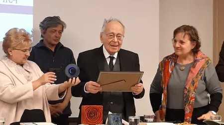 Mihai Şora, premiat la Timişoara: 