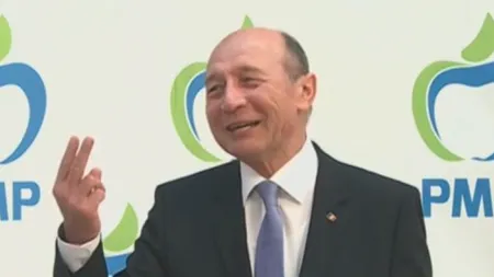 Traian Băsescu va deschide lista PMP la alegerile europarlamentare