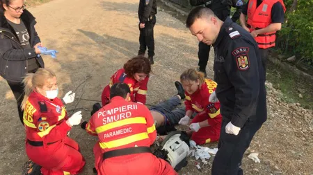 Bărbatul căzut în Dâmboviţa la stăvilarul Ciurel a murit