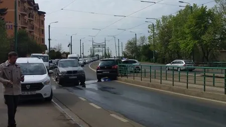 Maşina lui Gheorghe Falcă, implicată într-un accident rutier