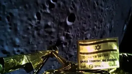 Israelul n-a reuşit să cucerească Luna. Sonda trimisă să exploreze astrul s-a prăbuşit la aselenizare