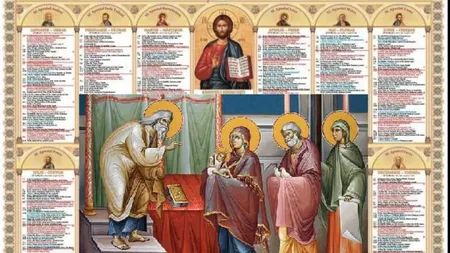CALENDAR ORTODOX 2019. Ce sfinţi sărbătorim joi