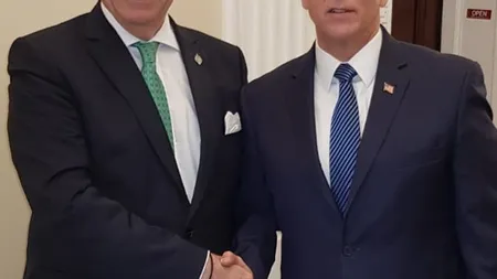 Călin Popescu-Tăriceanu s-a întâlnit cu Mike Pence, vicepreşedintele SUA, la Washington