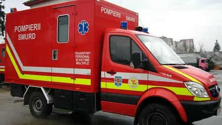 Pod prăbuşit în Gorj. Mai multe persoane sunt rănite. A fost activat PLAN ROŞU de intervenţie