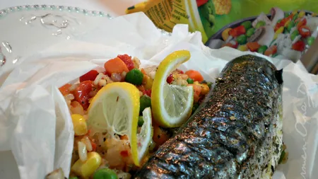 Macrou en papillote