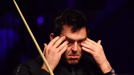 Surpriză uriaşă la Mondialele de snooker. Ronnie O'Sullivan a fost eliminat în primul tur, de un amator