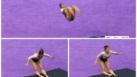 Gimnasta care şi-a rupt ambele picioare în timpul unui exerciţiu are nunta programată peste 2 luni VIDEO