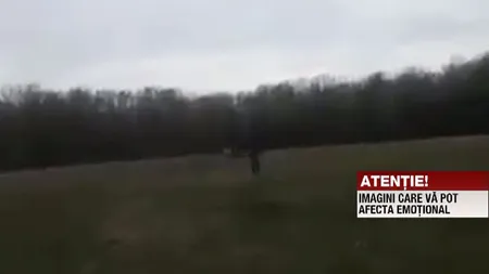 Bărbat urmărit şi călcat cu maşina pe un câmp. Şoferul a fost reţinut