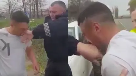 Un şofer a muşcat un poliţist de deget. Totul a fost înregistrat VIDEO