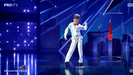 ROMANII AU TALENT 2019. Un puşti de 12 ani a ridicat sala în picioare VIDEO