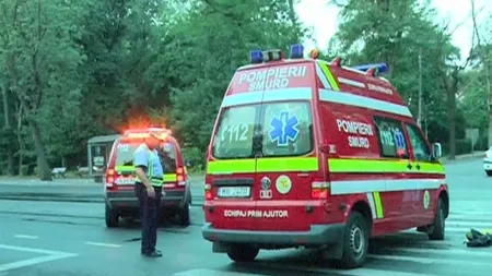 O fetiţă a fost lovită pe trecerea de pietoni de o maşină, pe DN 1