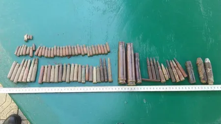 Cartuşe din Al Doilea Război Mondial, găsite în casa unui ploieştean