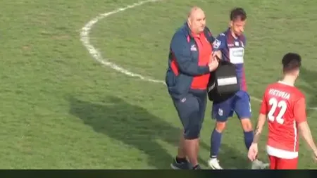 Măcel pe teren. Un fotbalist de la Steaua a fost desfigurat VIDEO
