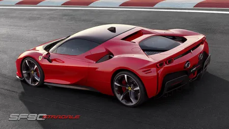Ferrari a prezentat un model hibrid de autoturism de lux. Viteza de top a noului bolid este de 340 km pe oră VIDEO