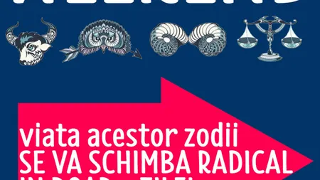 HOROSCOP WEEKEND 4-5 MAI 2019: O ieşire la iarbă verde cu prietenii se lasă cu fluturi în stomac. O zodie dă lovitura la loto