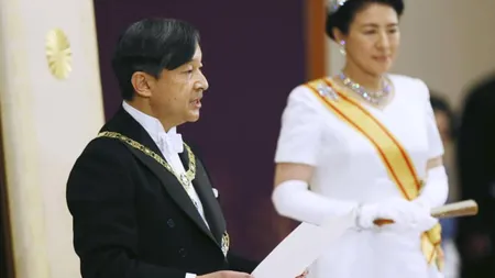 El este noul împărat! Naruhito a urcat oficial pe Tronul Crizantemei