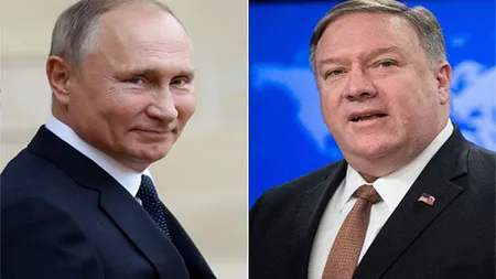 Mike Pompeo, reuniune cu Serghei Lavrov şi Vladimir Putin