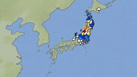 Cutremur de pământ în Japonia. Magnitudinea seismului a fost estimată la 6,8