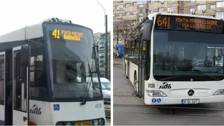 TRAMVAIUL 41, suspendat de la 29 IUNIE până la 31 AUGUST. Călătorii pot circula cu autobuzele 641 şi 642. Vezi TRASEELE şi STAŢIILE