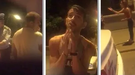 Un şofer recalcitrant a ameninţat cu bătaia un poliţist din Timişoara VIDEO