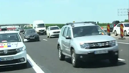Aglomeraţie pe Autostrada Soarelui şi pe Valea Prahovei cu ocazia minivacanţei de Rusalii