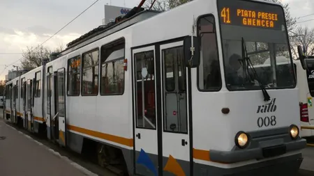 Circulaţia tramvaiului 41, OPRITĂ timp de două luni. Pentru preluarea călătorilor vor fi înfiinţate două linii navetă