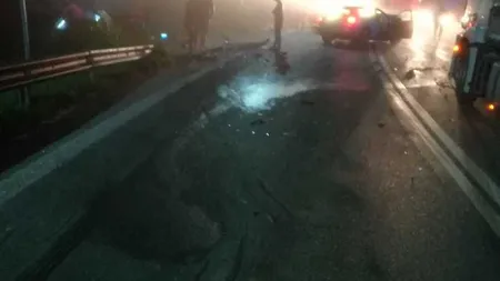 Un bărbat a murit după ce maşina pe care o conducea a fost lovită de un autoturism condus de un şofer beat pe DN7