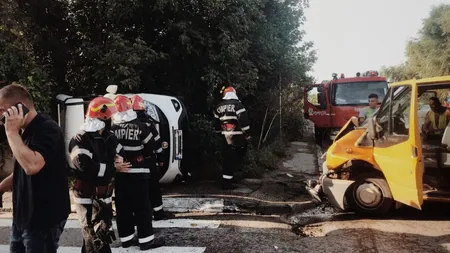 Accident cu trei răniţi în Giurgiu