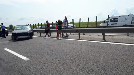 Accident GRAV pe Autostrada Soarelui. Traficul rutier a fost restricţionat